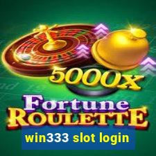 win333 slot login